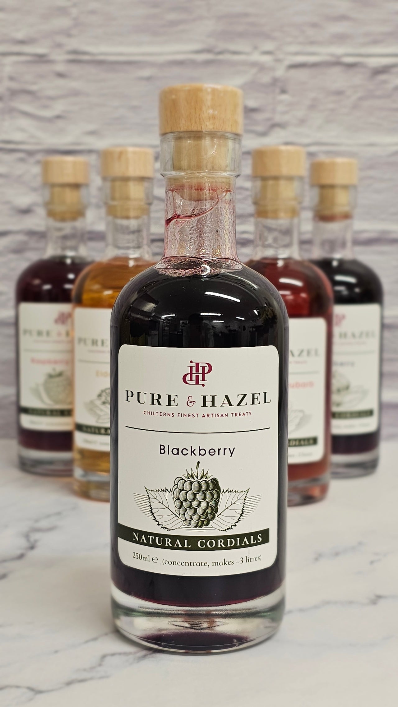 Natural Blackberry Cordial