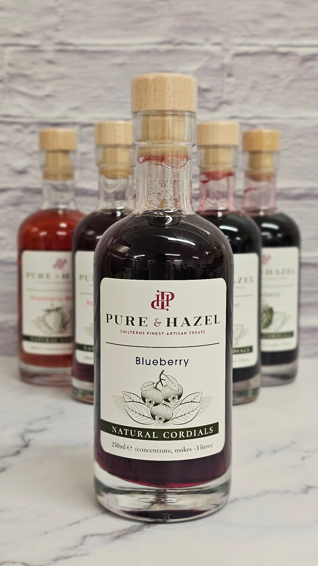 Natural Blueberry Cordial