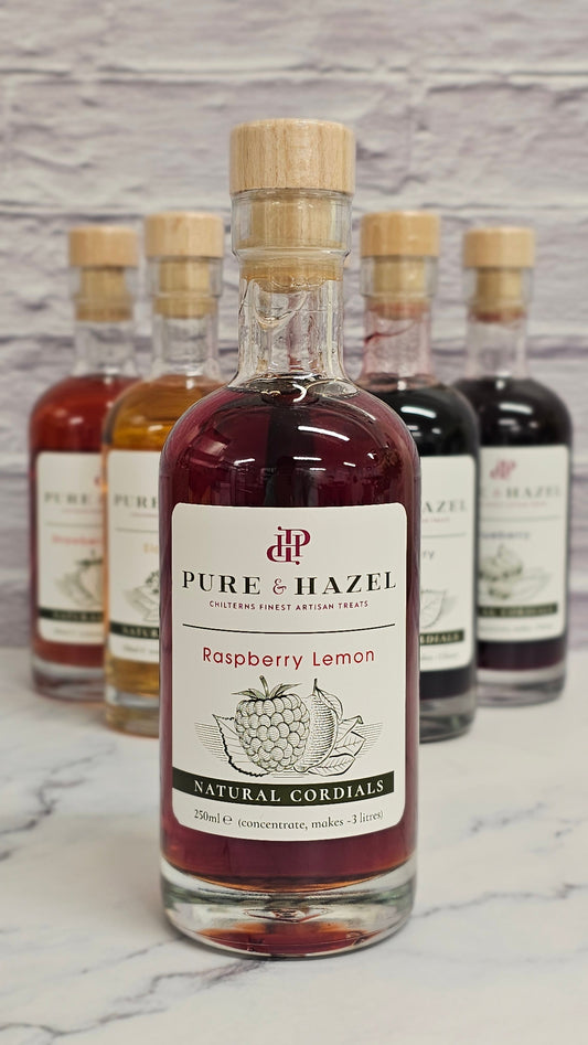 Natural Raspberry Lemon Cordial